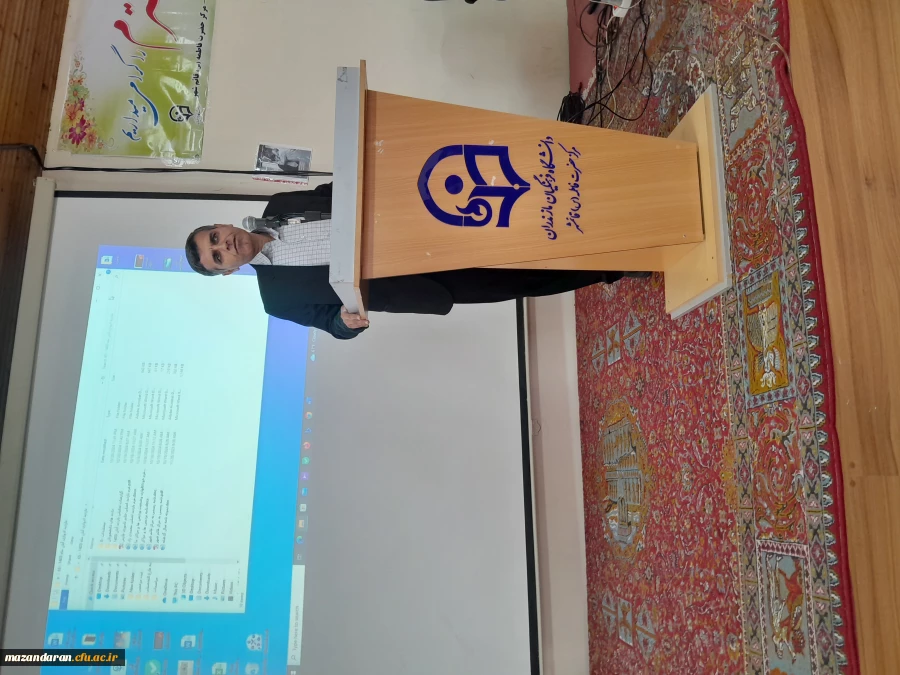 بازدید کرامتی رئیس اداره نظارت و ارزیابی دانشگاه فرهنگیان استان مازندران ازمرکز حضرت فاطمه(س) 2