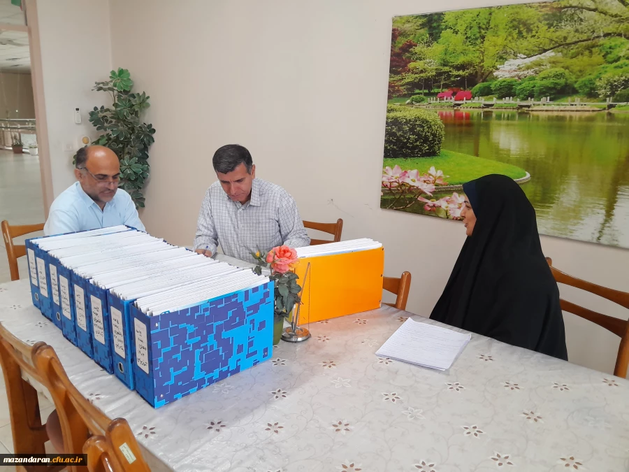 بازدید کرامتی رئیس اداره نظارت و ارزیابی دانشگاه فرهنگیان استان مازندران ازمرکز حضرت فاطمه(س) 2