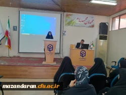 بازدید کرامتی رئیس اداره نظارت و ارزیابی دانشگاه فرهنگیان استان مازندران ازمرکز حضرت فاطمه(س) 2