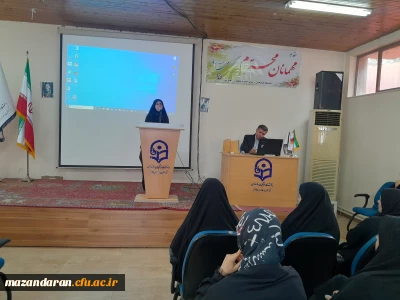 بازدید کرامتی رئیس اداره نظارت و ارزیابی دانشگاه فرهنگیان استان مازندران ازمرکز حضرت فاطمه(س)