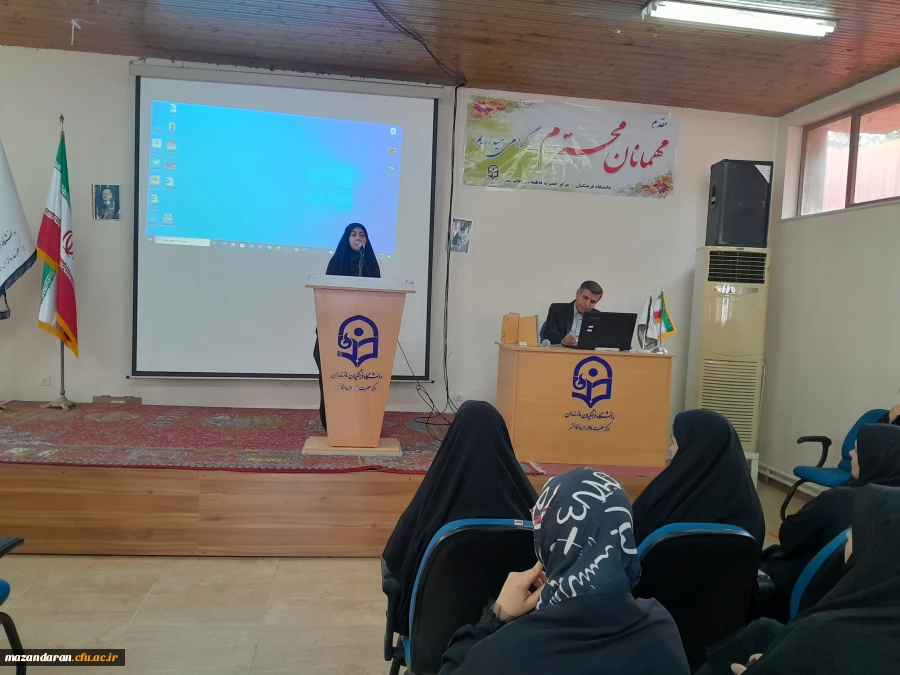 بازدید کرامتی رئیس اداره نظارت و ارزیابی دانشگاه فرهنگیان استان مازندران ازمرکز حضرت فاطمه(س) 2