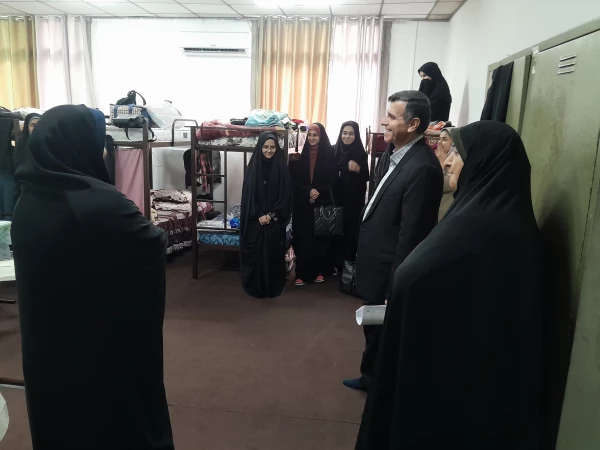 بازدید کرامتی رئیس اداره نظارت و ارزیابی دانشگاه فرهنگیان استان مازندران ازمرکز حضرت فاطمه(س) 2