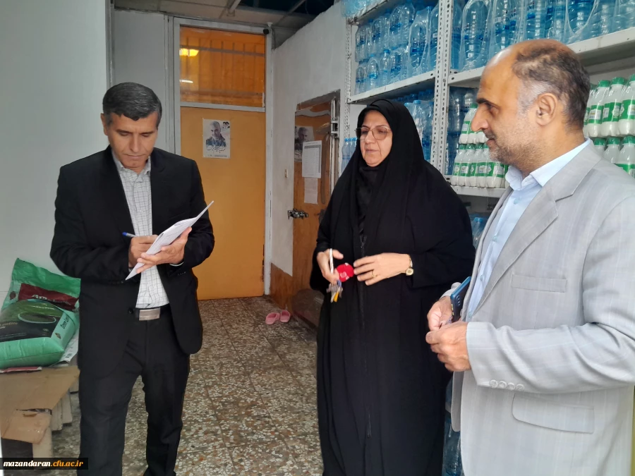 بازدید کرامتی رئیس اداره نظارت و ارزیابی دانشگاه فرهنگیان استان مازندران ازمرکز حضرت فاطمه(س) 2