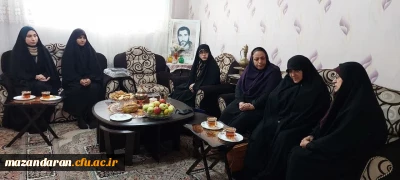 دیدار با خانواده شهدای رورزشکار