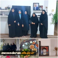 دیدار با خانواده شهید 2