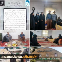 گزارش تصویری دیدار با خانواده شهید 2