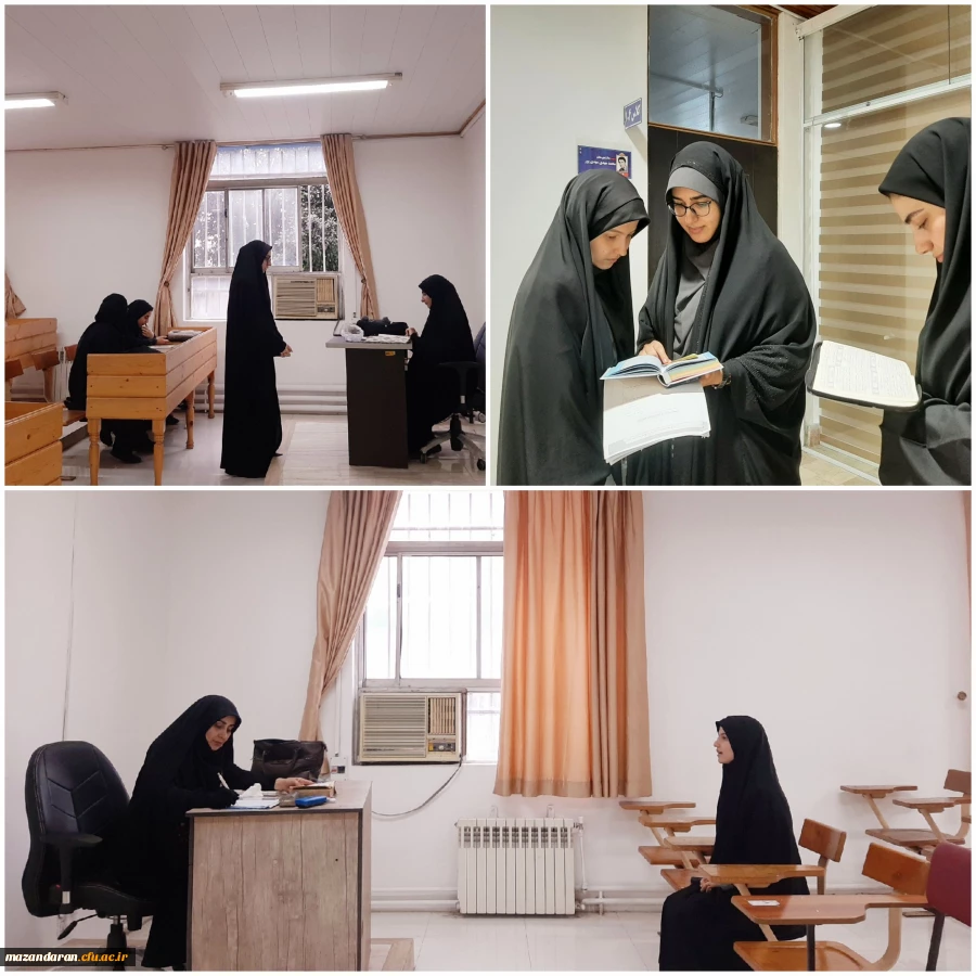 گزارش تصویری برگزاری آزمون 2