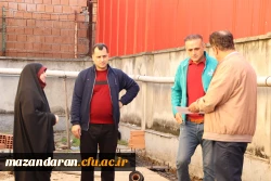 بازدید از پروژه در حال ساخت سرویس بهداشتی جدید سرای دانشجویی 2