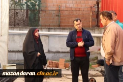 بازدید از پروژه در حال ساخت سرویس بهداشتی جدید سرای دانشجویی 3