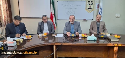 جلسه شورای اداری مرکز شهید رجایی بابل 