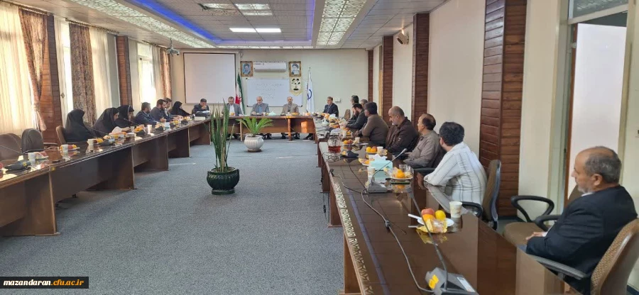 جلسه شورای اداری مرکز شهید رجایی بابل  4