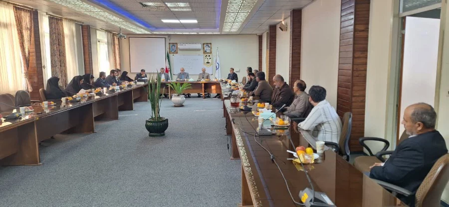 جلسه شورای اداری مرکز شهید رجایی بابل  4