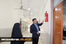 بازدید کرامتی رئیس اداره ارزیابی مازندران از پردیس فاطمه الزهرا (س) ساری 2