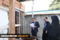 بازدید کرامتی رئیس اداره ارزیابی مازندران از پردیس فاطمه الزهرا (س) ساری 2