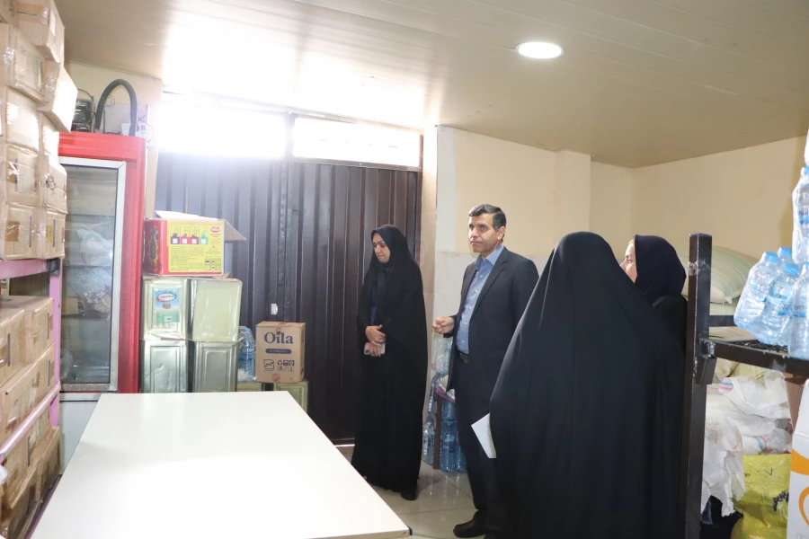 بازدید کرامتی رئیس اداره ارزیابی مازندران از پردیس فاطمه الزهرا (س) ساری 2