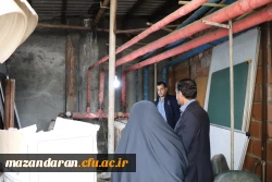 بازدید کرامتی رئیس اداره ارزیابی مازندران از پردیس فاطمه الزهرا (س) ساری 2