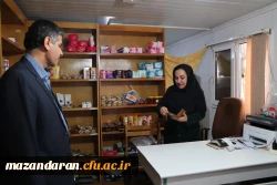 بازدید کرامتی رئیس اداره ارزیابی مازندران از پردیس فاطمه الزهرا (س) ساری 2