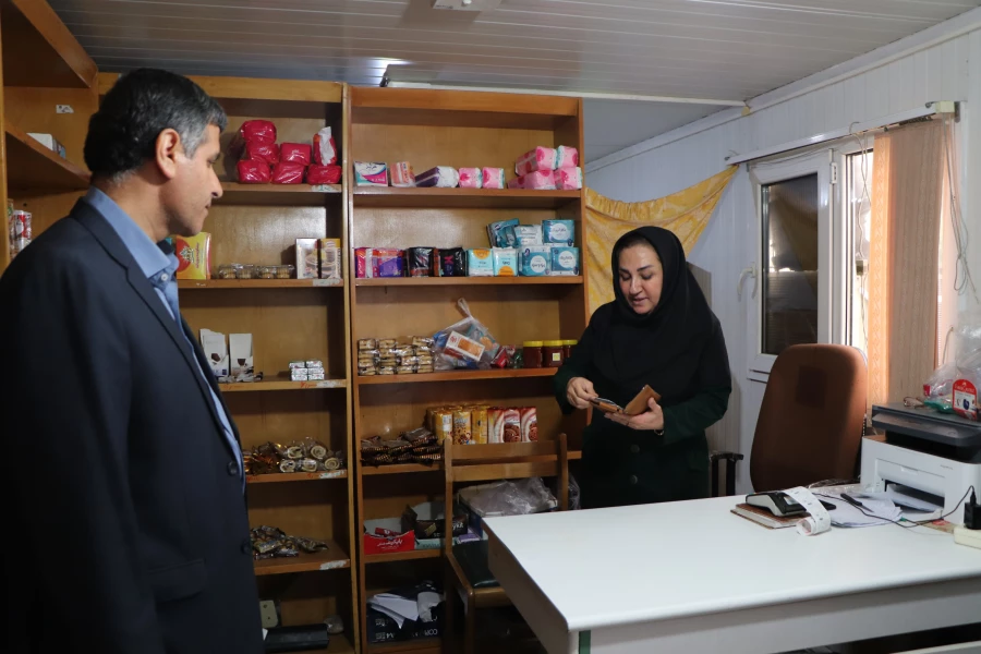 بازدید کرامتی رئیس اداره ارزیابی مازندران از پردیس فاطمه الزهرا (س) ساری 2