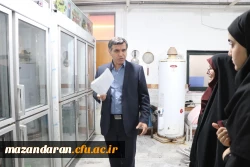 بازدید کرامتی رئیس اداره ارزیابی مازندران از پردیس فاطمه الزهرا (س) ساری 2