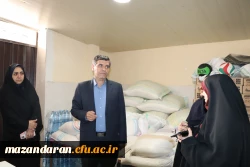 بازدید کرامتی رئیس اداره ارزیابی مازندران از پردیس فاطمه الزهرا (س) ساری 2