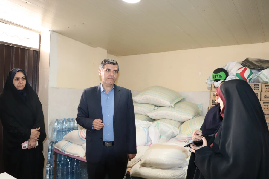 بازدید کرامتی رئیس اداره ارزیابی مازندران از پردیس فاطمه الزهرا (س) ساری 2