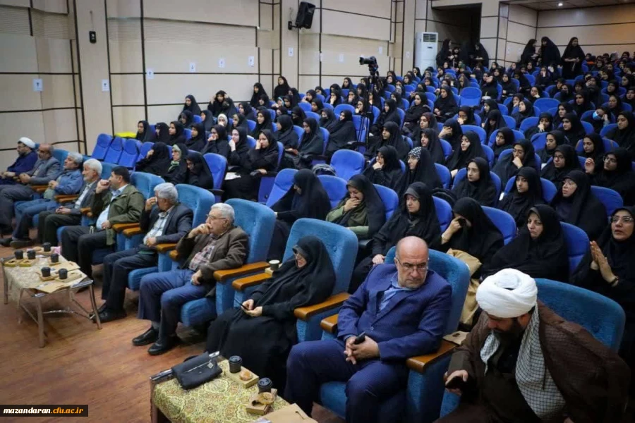 برگزاری دومین یادواره شهدای دانشجو معلم پردیس فاطمه الزهرا (س) ساری در مجتمع فرهنگی هنری فرهنگ و ارشاد اسلامی، سالن آمفی تئاتر سلمان هراتی در تاریخ ۲۹ آبان ماه ۱۴۰۳  2