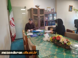 بازدید رئیس اداره نظارت و ارزیابی دانشگاه فرهنگیان مازندران از مرکز آموزش عالی شهید رجایی بابل 
 2