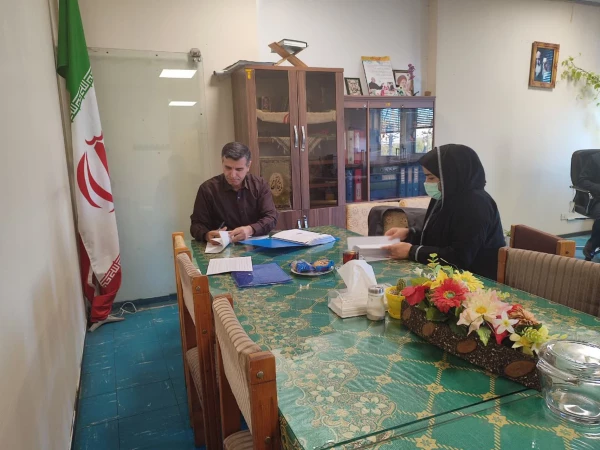 بازدید رئیس اداره نظارت و ارزیابی دانشگاه فرهنگیان مازندران از مرکز آموزش عالی شهید رجایی بابل 
 2