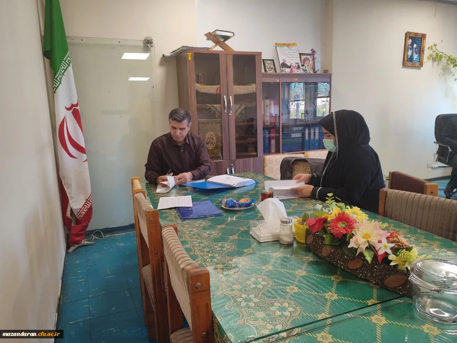 بازدید رئیس اداره نظارت و ارزیابی دانشگاه فرهنگیان مازندران از مرکز آموزش عالی شهید رجایی بابل 
 2