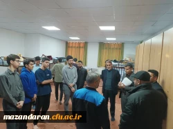 بازدید رئیس اداره نظارت و ارزیابی دانشگاه فرهنگیان مازندران از مرکز آموزش عالی شهید رجایی بابل 
 4