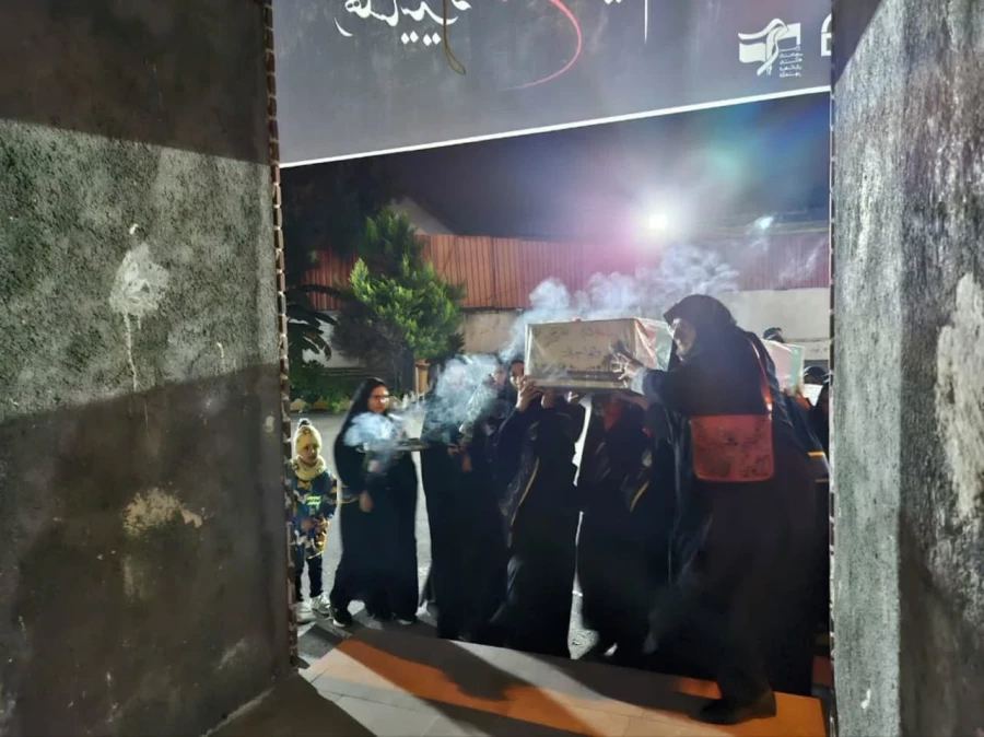 برگزاری مراسم وداع با شهید گمنام در مرکز حضرت فاطمه (س)قائمشهر 2