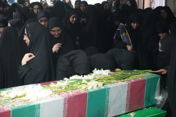 برگزاری مراسم وداع با شهید گمنام در مرکز حضرت فاطمه (س)قائمشهر 2