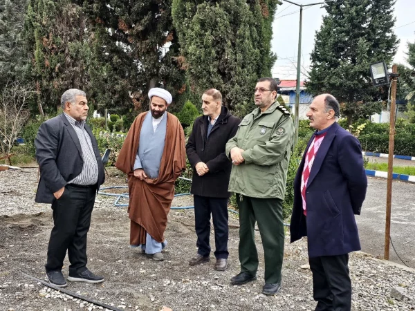 بازدید مدیر کل حفظ آثار دفاع مقدس مازندران از شهید خوشنام مرکز بابل 3