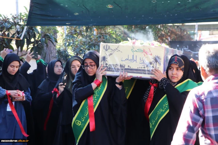 اجتماع بزرگ 1000 نفری دختران فاطمی  پردیس فاطمه الزهرا (س) ساری 2