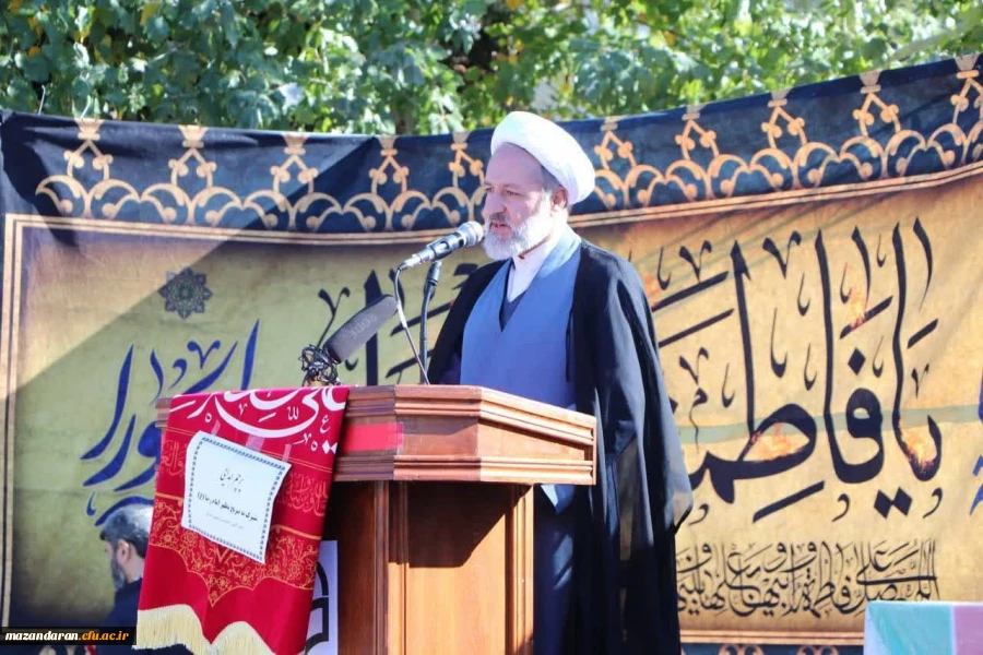 اجتماع بزرگ 1000 نفری دختران فاطمی  پردیس فاطمه الزهرا (س) ساری 7