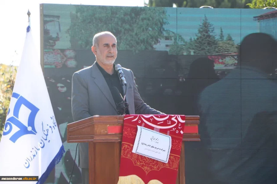 اجتماع بزرگ 1000 نفری دختران فاطمی  پردیس فاطمه الزهرا (س) ساری 8