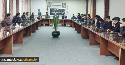 آیین بدرقه کاروان راهیان مقاومت دانشجو معلمان دانشگاه فرهنگیان بابل