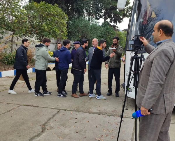 آیین بدرقه کاروان راهیان مقاومت دانشجو معلمان دانشگاه فرهنگیان بابل 3