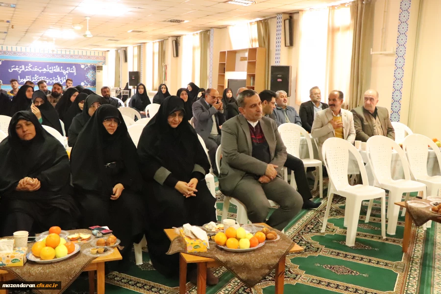 مراسم پنجمین سالگرد شهادت سردار دلها سپهبد شهید حاج قاسم سلیمانی و اولین سالگرد تدفین شهید خوشنام مرکز حضرت فاطمه (س) قائمشهر 2