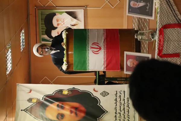 مراسم پنجمین سالگرد شهادت سردار دلها سپهبد شهید حاج قاسم سلیمانی و اولین سالگرد تدفین شهید خوشنام مرکز حضرت فاطمه (س) قائمشهر 2