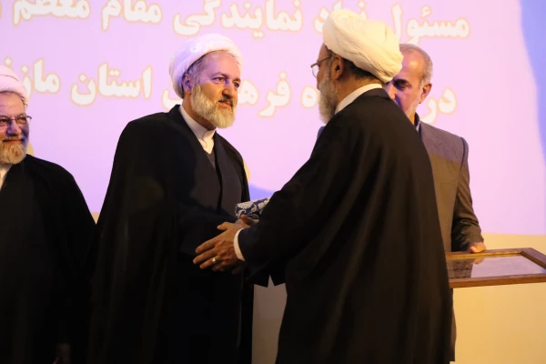 برگزاری آیین تکریم و معارفه مسئول نهاد مقام معظم رهبری در دانشگاه فرهنگیان مازندران  2