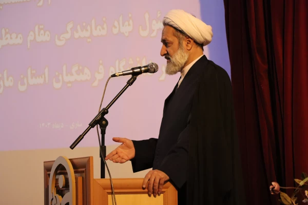 برگزاری آیین تکریم و معارفه مسئول نهاد مقام معظم رهبری در دانشگاه فرهنگیان مازندران  11