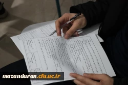 بازدید رئیس دانشگاه فرهنگیان مازندران از فرایند برگزار امتحانات پایان ترم پردیس دکتر شریعتی ساری 3