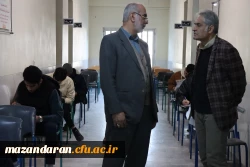 بازدید رئیس دانشگاه فرهنگیان مازندران از فرایند برگزار امتحانات پایان ترم پردیس دکتر شریعتی ساری 5