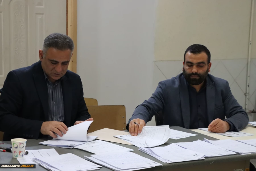 بازدید رئیس دانشگاه فرهنگیان مازندران از فرایند برگزار امتحانات پایان ترم پردیس دکتر شریعتی ساری 9