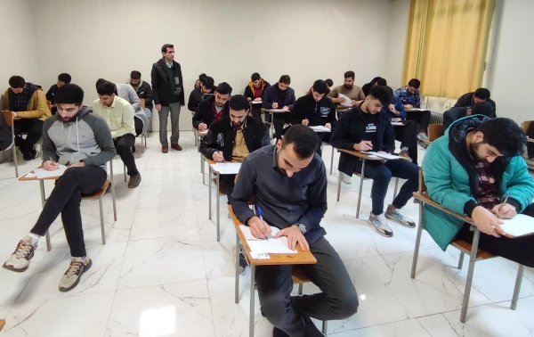 آخرین روز برگزاری امتحانات پایان ترم دانشجویان با حضور علی محمد فلاح رئیس مرکز شهید رجایی بابل 7