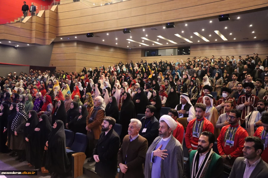 افتتاحیه سومین جشنواره اقوام دانشجومعلمان دانشگاه فرهنگیان به میزبانی استان مازندران 2