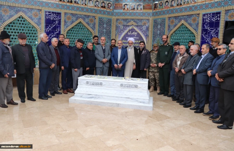 آیین افتتاحیه یادمان شهید گمنام دانشگاه فرهنگیان شهید رجایی بابل با حضور مسئولین کشوری، استانی و شهرستانی 5