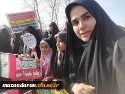 حضور پرشور همکاران و دانشجو معلمان در راهپیمایی22بهمن1403 6