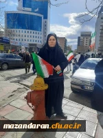 حضور پرشور همکاران و دانشجو معلمان در راهپیمایی22بهمن1403 7